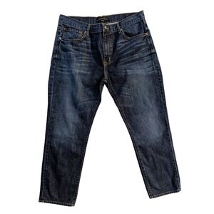Los‎ Angeles Denim Co. Womens 32 Jeans High Rise Straight Leg Made in USA Cotton